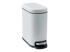 POUBELLE DE SALLE DE BAINS SENSEA REMIX BLANC 5 LITRES