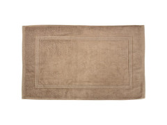 TAPIS SDB TERRY 50X80 CM UNI TAUPE FOSSIL3 SENSEA