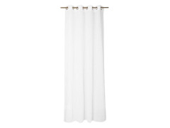 VOILAGE TRANSPARENT ABBY BLANC 140X280 CM