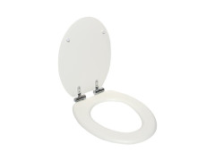 ABATTANT WC PURITY FREIN CHUTE DECLIPSABLE DUROPLAST BLANC MAT