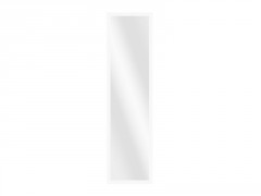 MIROIR DE PORTE A SUSPENDRE 30X120CM BLANC INSPIRE