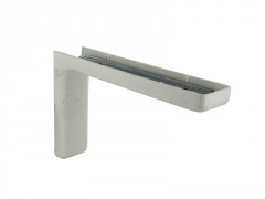 EQUERRE LEONARD 114X180MM ACIER PLASTIFIE BLANC