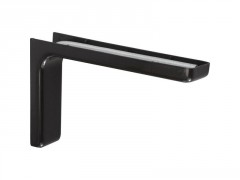 EQUERRE LEONARD 114X180MM ACIER PLASTIFIE NOIR