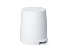 POUBELLE SDB 3L MILAN BLANC