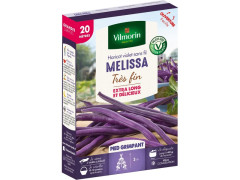 HARICOT MELISSA A COSSE VIOLETTE BOITE SERIE 20M VILMORIN