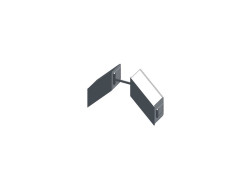 CLIP PERSIENNE POTEAU PVC 2,5X2CM LOT DE 10