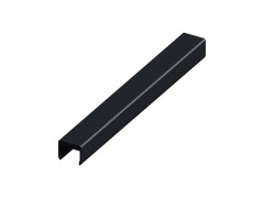 PROFIL U FINITION KLOSUP 142X3X1,8CM ALUMINIUM GRIS