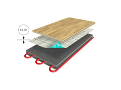 FILM PARE-VAPEUR  EPAISSEUR 0.2MM 16M2 ALUMINIUM