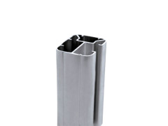 POTEAU SCELLER PRENIUM 50X65X231,5CM ALUMINIUM GRIS CLAIR