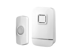 SONNETTE SANS FIL PILE D01 BLANC