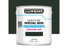 PEINTURE BOIS EXTERIEUR/INTERIEUR SATIN 2L5 VERT SAPIN