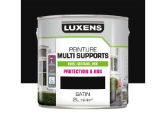 PEINTURE MULTMATERIAU SATIN 2L NOIR