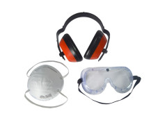 PROTECTION ROUGE TAILLE UNIQUE SET 3 PIECE