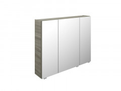 ARMOIRE TOILETTE 90 CM IMAGE3 GRIS FLORAL