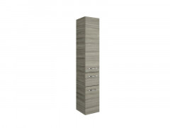 COLONNE SALLE DE BAIN 30X168CM IMAGE3 GRIS FLORAL