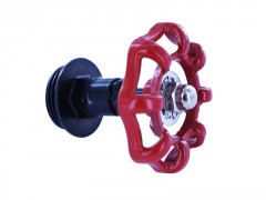 SUPPORT VALVE TUBE PENDERIE MYTUBE DIAMETRE 25MM ROUGE