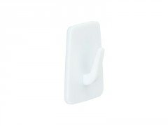 CROCHET MINI ADHESIF BLANC LOT DE 3