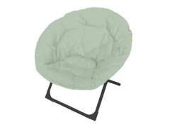 FAUTEUIL PLIANT MOON ACIER ET POLYESTER VERT CACTUS