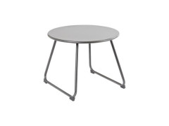 TABLE BASSE TIMEA ACIER DIAMETRE 50 CM