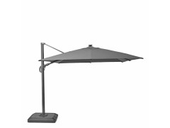 PARASOL DEPORTE SONORA 280X390 250G/M2 GRIS LED + PIED INCLUS