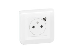 PRISE USB C 2 MODULE MOSAIC BLANC