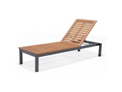 BAIN SOLEIL ORIS ALUMINIUM ET BOIS  EUCALYPTUS GRIS