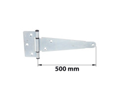PENTURE ANGLAISE AXE COMP L500 ZINGUE BLANC