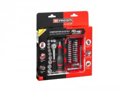 COFFRET SERRAGE 38 PCS R2NANO 1/4 FACOM