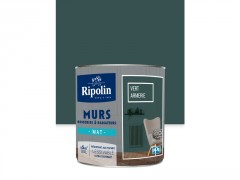PEINTURE MS MAT RIPOLIN VERT ARMERIE 0.5L