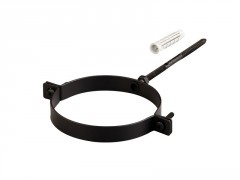 COLLIER POINTE EMAIL NOIR MAT D125MM