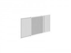MOUSTIQUAIRE EXTERIEUR 50X70 ALU NOIR