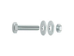 BOULON TETE 6 PANS  AZ B30 STANDERS 10X80 X4