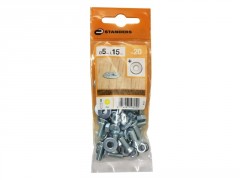 BOULON TETE FRAISEE AZ B12 STANDERS 5X15 X20