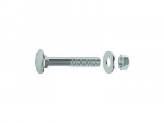 BOULON TETE RONDE COU CARRE AZ B20 STANDERS 6X50 X4