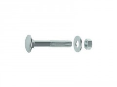 BOULON TETE RONDE COU CARRE AZ B20 STANDERS 8X60 X2