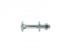 BOULON TETE RONDE COU CARRE AZ B20 STANDERS 8X60 X20