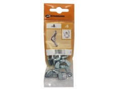 ECROU PAPILLON AZ B62 STANDERS 8MM X6