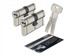 CYLINDRE 30X30 NICKEL STANDERS LOT DE 2