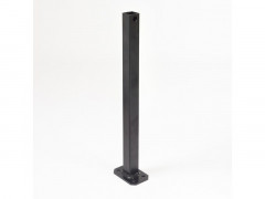 PLATINE ACIER POUR POTEAU CLEA GRIS 40CM