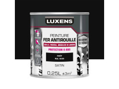PEINTURE FER EXTERIEUR NOIR SATINE 0,25L
