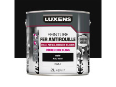 PEINTURE FER EXTERIEUR NOIR MAT 2L
