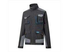 VESTE DEXTER NOIR GRIS TAILLE L