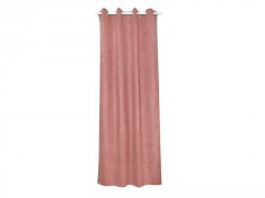 RIDEAU TAMISANT NEWMANCHESTER SUEDINE 140X280 CM BISTRO 4 ROSE