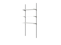 CREMAILLERE SIMPLE E50 200CM NOIR