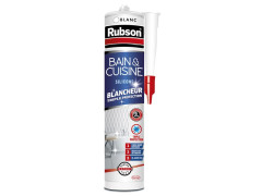 MASTIC SILICONE CUISINE/BAIN BLANC RUBSON BLANCHEUR CART 280ML