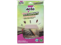 PIEGE A GLU SUPPORT BOIS SPECIAL INSECTE RAMPANT SS PESTICIDE LOT DE 2