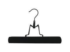 CINTRE PANTALON ET JUPE 28CM BOIS NOIR