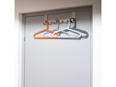 CINTRE PLASTIQUE MINI MULTICOULEUR SPACEO LOT DE 4