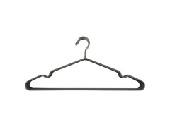 CINTRE METAL GRIS SPACEO LOT DE 8