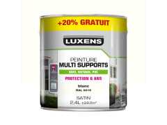 PEINTURE MULTIMATERIAUX SATINE BLANC 2L+20%